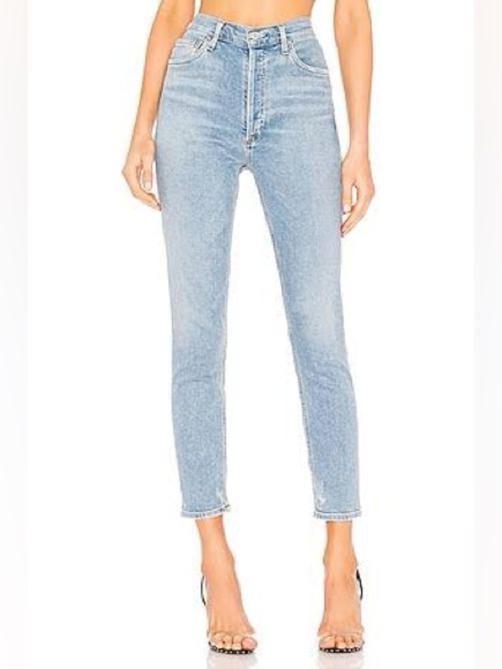 Agolde Nico High Rise Slim Fit Jeans from Revolve
